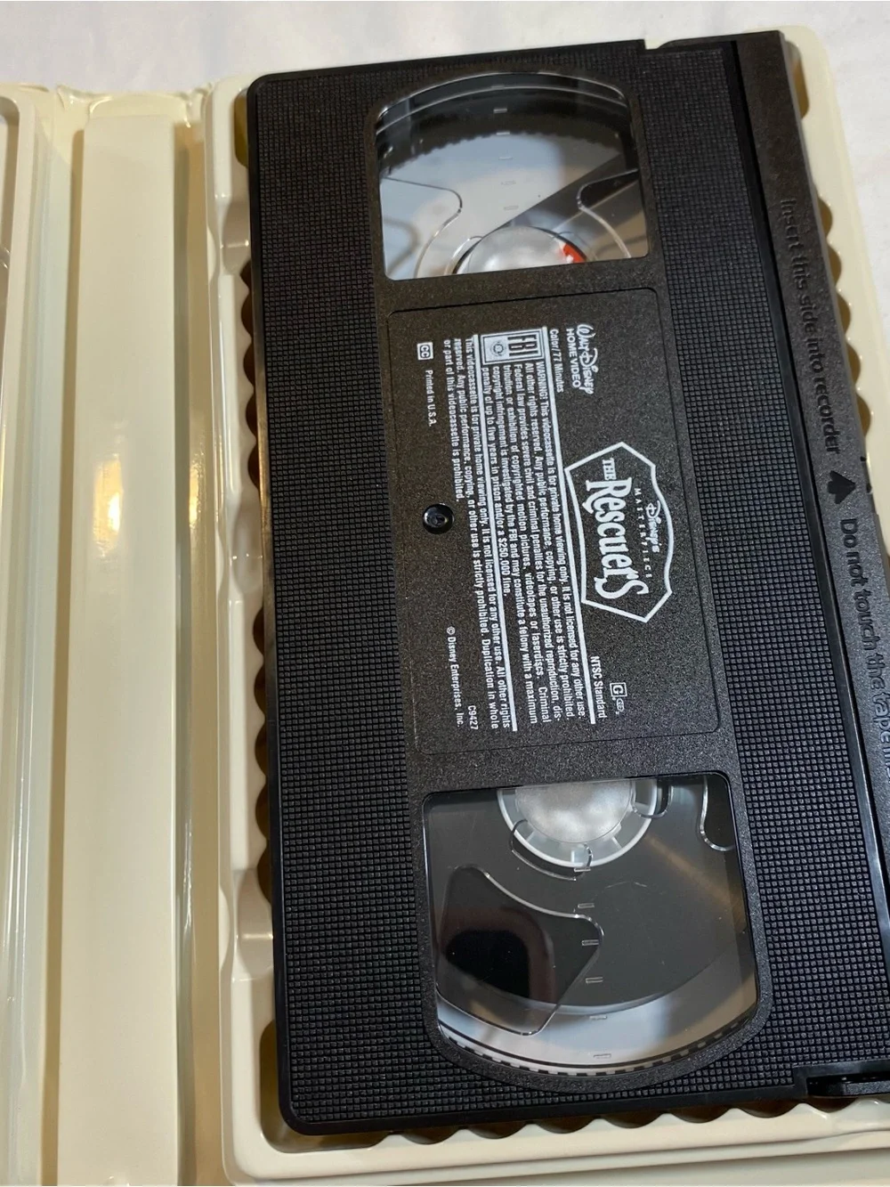 Disney VHS Tapes George of the Jungle The Rescuers Lion King 2 Aristocats